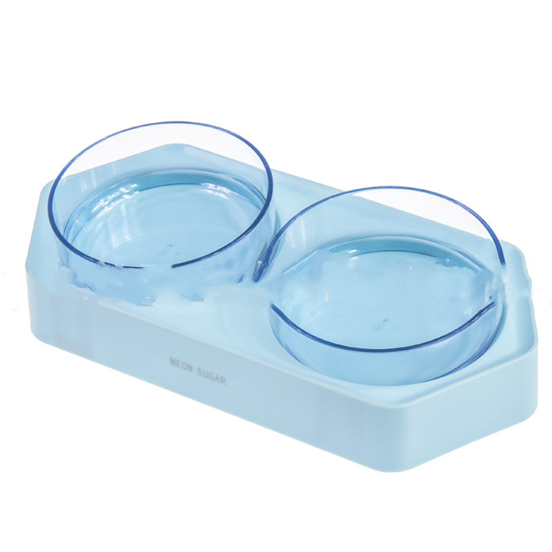 Hexagonal & Inclined Pet Bowl