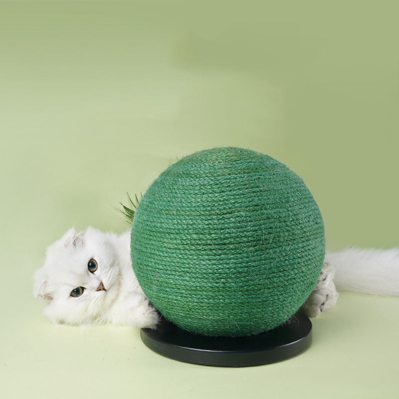 Cat Scratching Ball