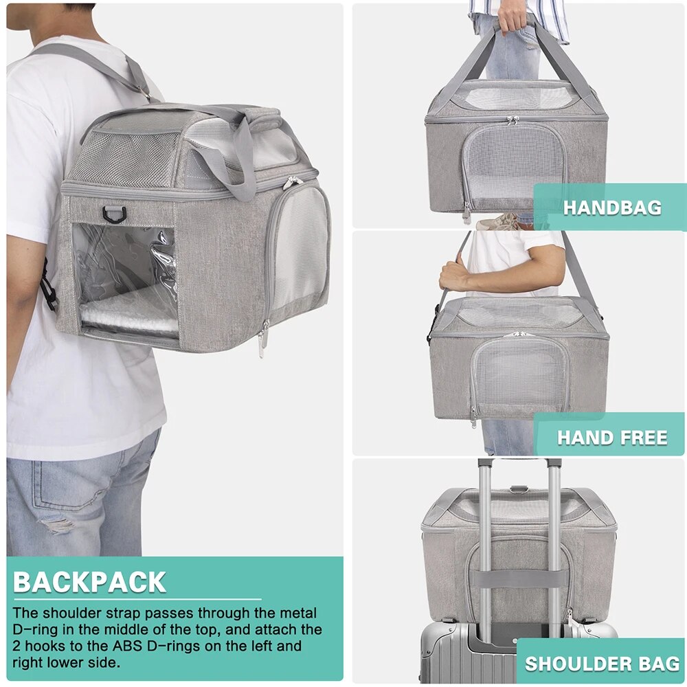 Dog Backpack & Carrier Bag