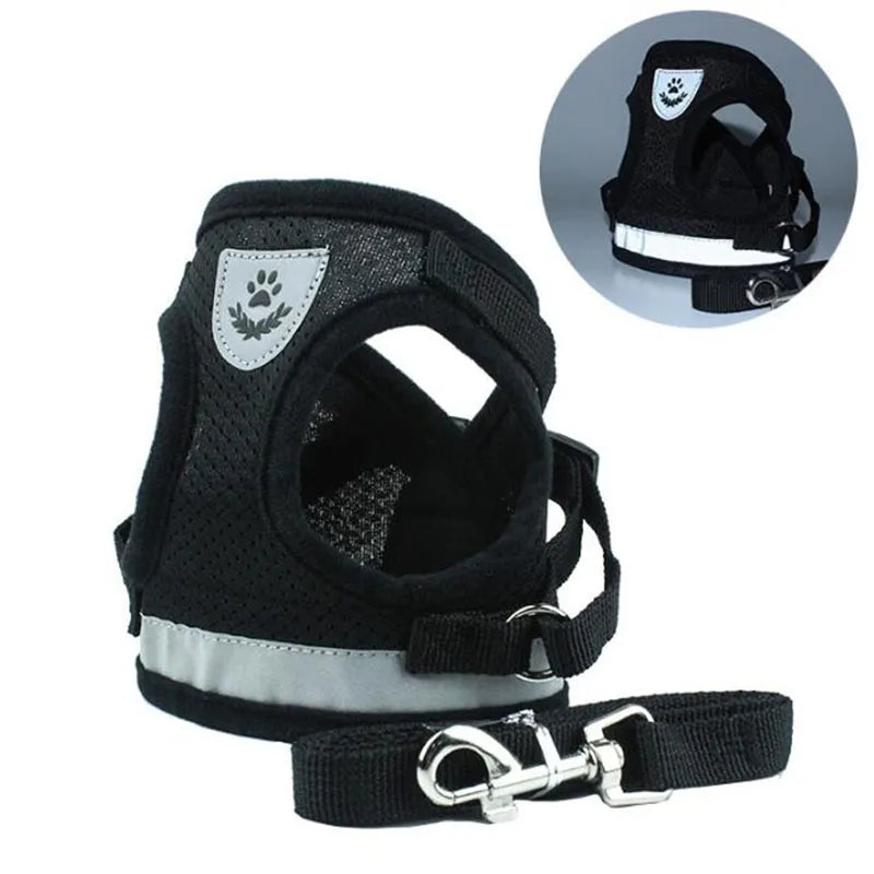 Vest Harness Dog Leash