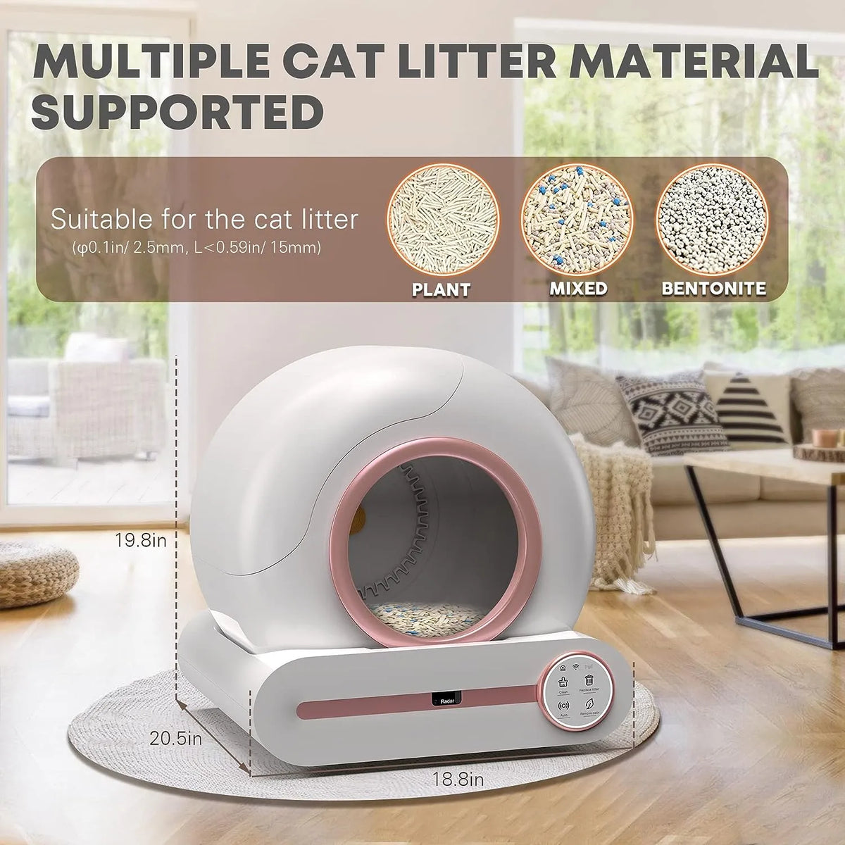 Smart Self Cleaning Cat Toilet