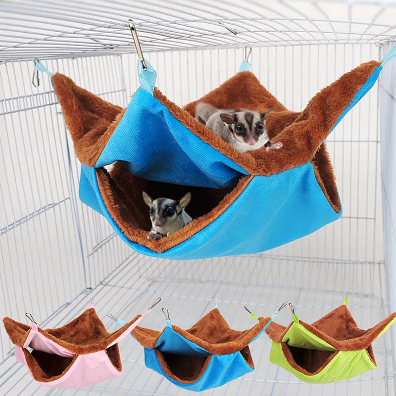 Warm Hamster Hammock For Rodents