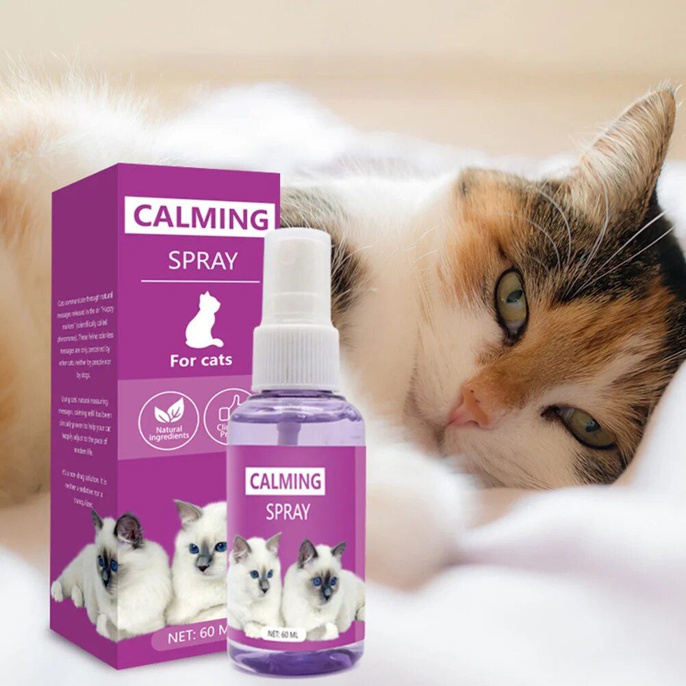 Stress Soothing Calming Cat Spray