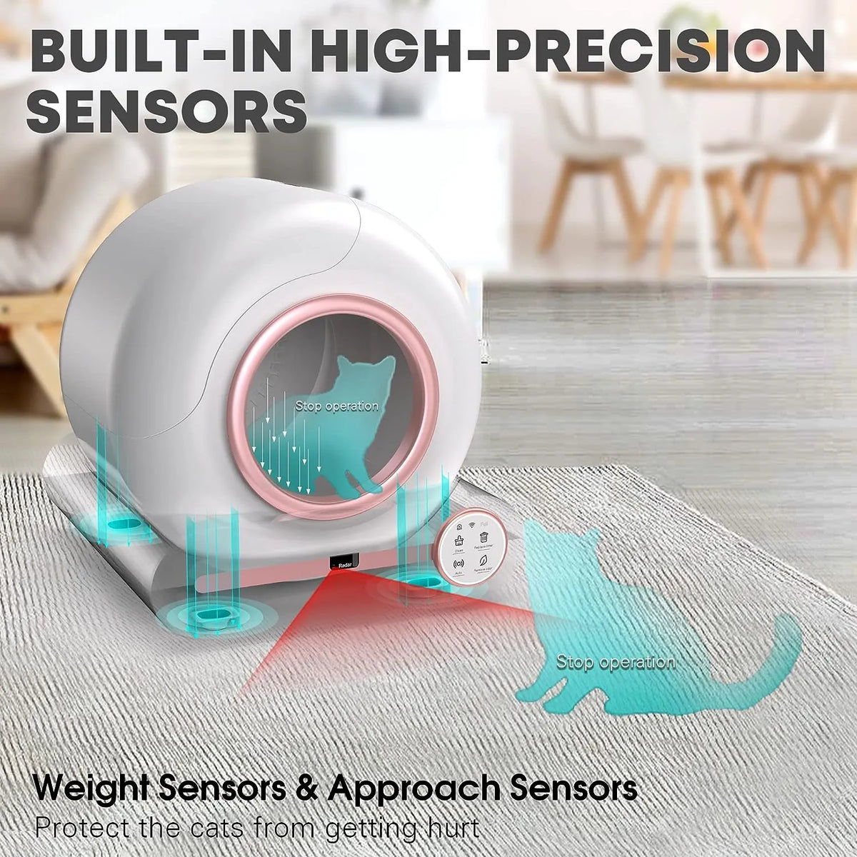 Smart Self Cleaning Cat Toilet