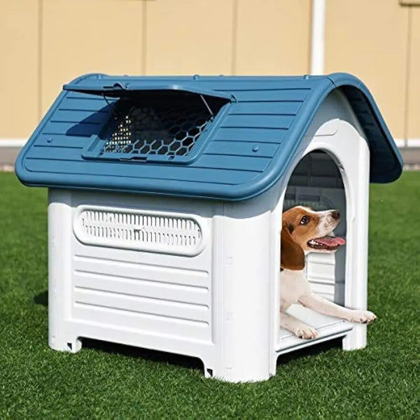 Insulated Dog House for Small to Medium Dogs