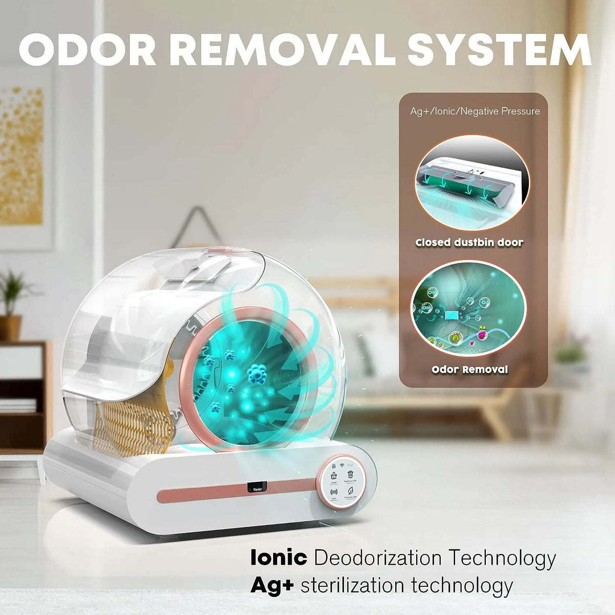 Smart Self Cleaning Cat Toilet