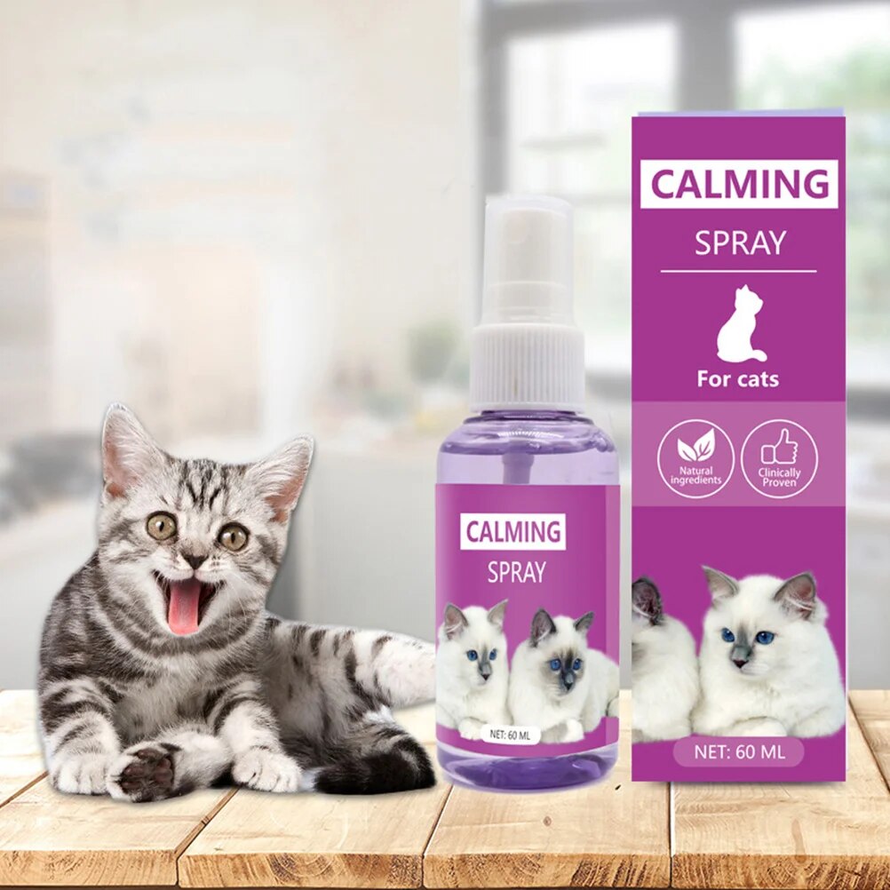 Stress Soothing Calming Cat Spray