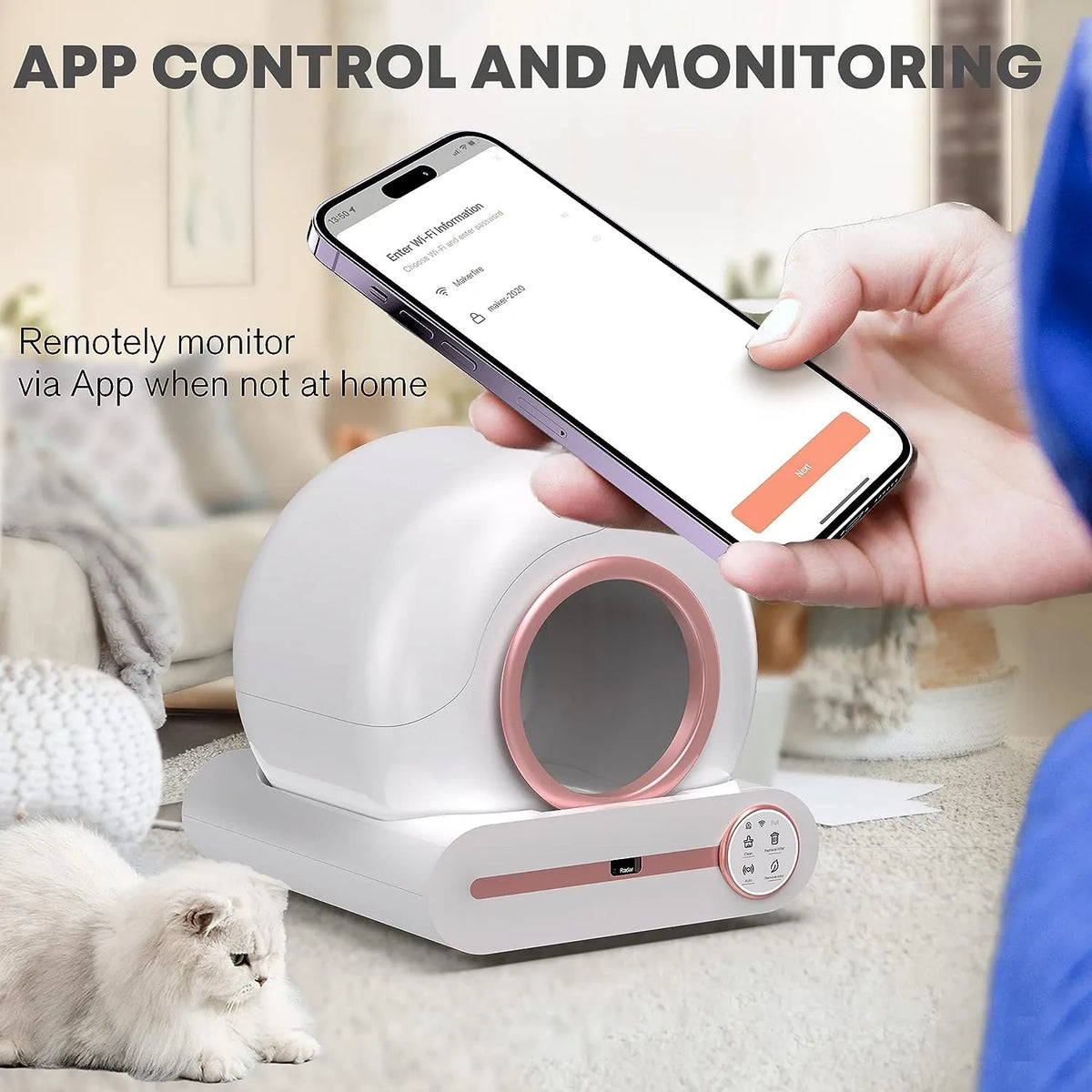 Smart Self Cleaning Cat Toilet