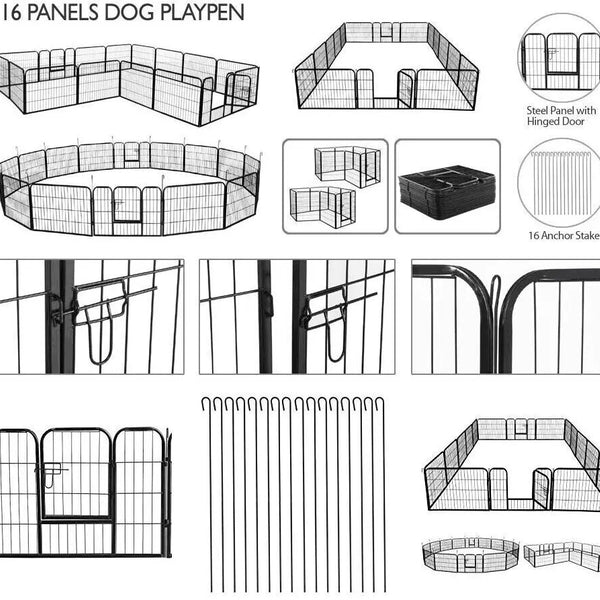 16 Panel Playpen Crate