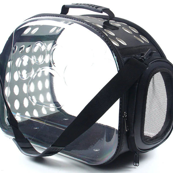 Transparent Pet Backpack for Cats and Dogs