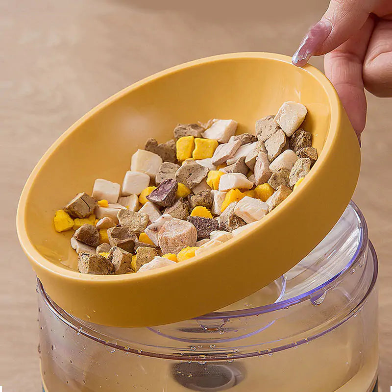 Pet Bowl w/ Water Dispenser Built-in
